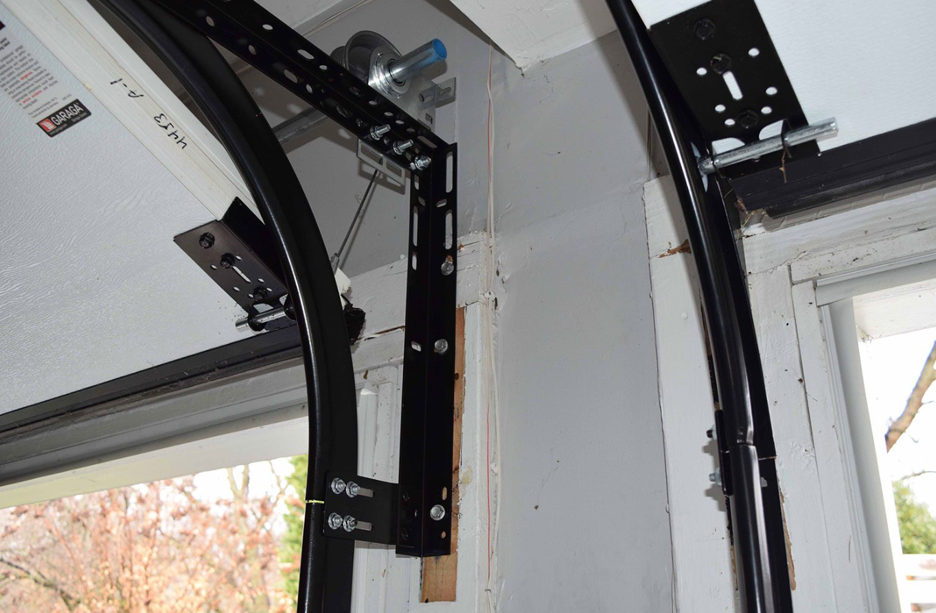 garage door track repair