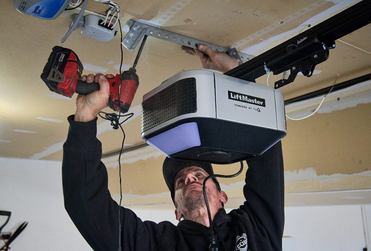 garage door opener repair.