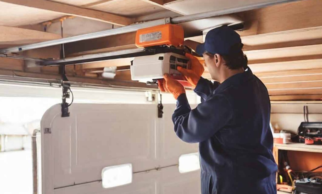 garage door opener replacement.